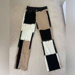 COLORBLOCK JEANS
